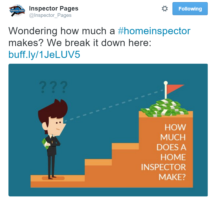Twitter marketing for home inspectors